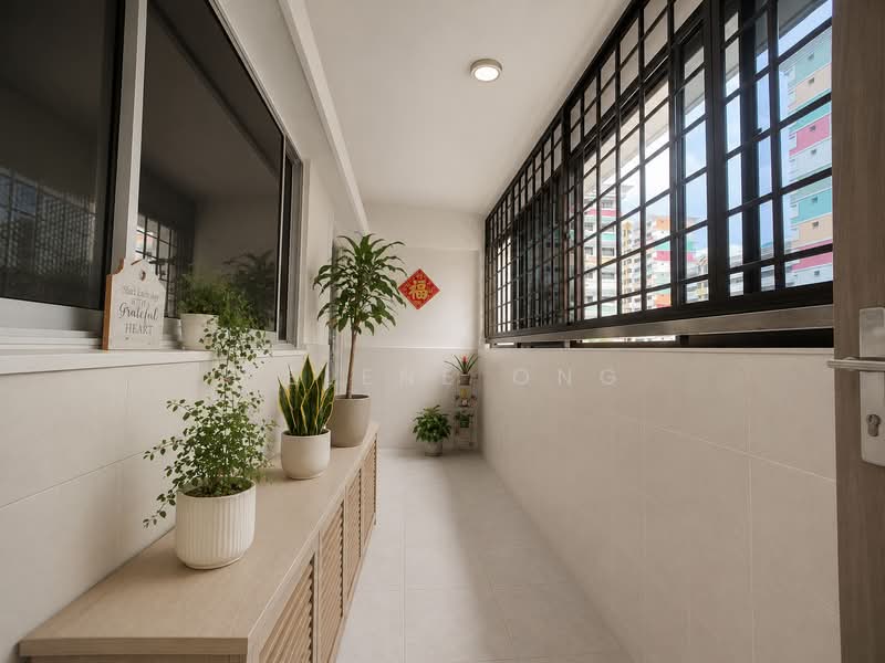 287 Choa Chu Kang Avenue 2, 287 Choa Chu Kang Avenue 2, 3 Bedrooms, 1,572 sqft, HDB Flat For Sale, by Gelene Ong, 500136497 - Balcony - PropertyGuru.com.sg
