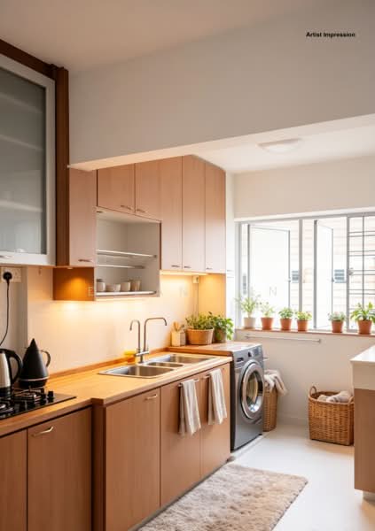 154 Pasir Ris Street 13, 154 Pasir Ris Street 13, 3 Bedrooms, 1,550 sqft, HDB Flat For Sale, by Dylan Tan, 500136568 - Kitchen - PropertyGuru.com.sg