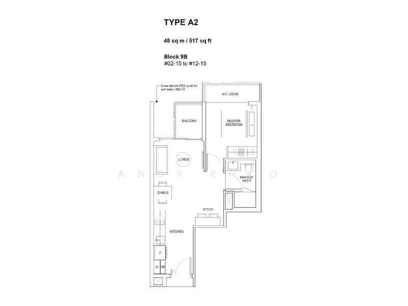 Forest Woods, , 1 Bedroom, 517 sqft, Condominium For Rent, by Andy Khoo, 500136571 - PropertyGuru.com.sg