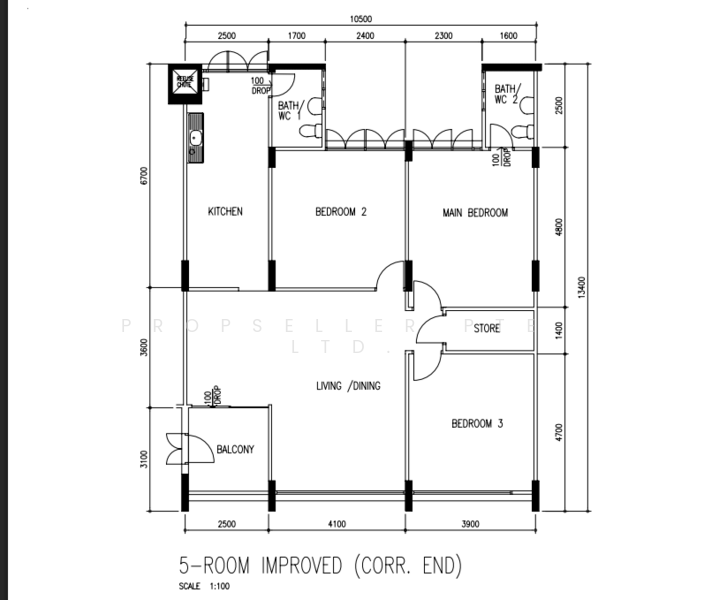 755 Yishun Street 72, 755 Yishun Street 72, 3 Bedrooms, 1,313 sqft, HDB Flat For Sale, by ADNIX LIU, 500136599 - PropertyGuru.com.sg