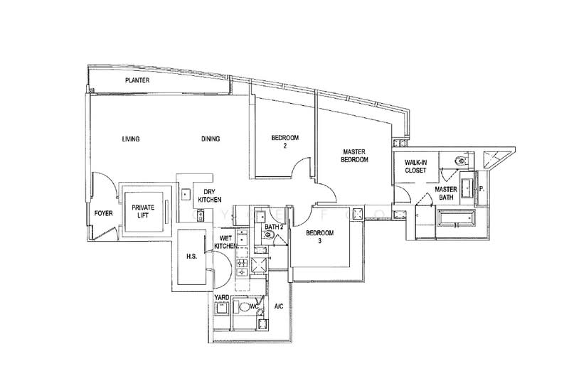 The Arc at Draycott, 5 Draycott Drive, 3 Bedrooms, 1,270 sqft, Apartment For Rent, by Joyce Foo, 500136635 - PropertyGuru.com.sg