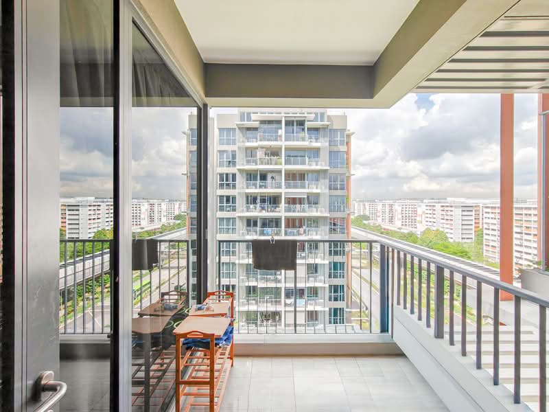 North Park Residences, 21 Yishun Central 1, 2 Bedrooms, 549 sqft, Condominium For Sale, by Bevelry Liew, 500136643 - Balcony - PropertyGuru.com.sg