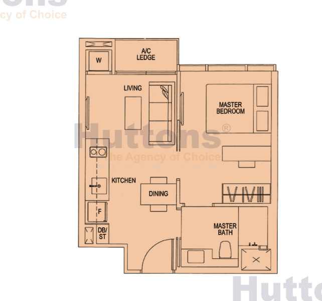 Sims Urban Oasis, 10 Sims Drive, 1 Bedroom, 409 sqft, Condominium For Sale, by Alvin Tan, 500136720 - PropertyGuru.com.sg