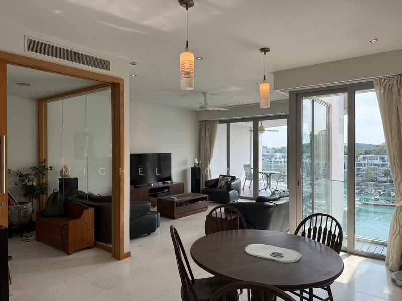 The Oceanfront @ Sentosa Cove, 293 Ocean Drive, 3 Bedrooms, 1,711 sqft, Condominium For Sale, by Michele Cabasug, 500136728 - Living Room - PropertyGuru.com.sg