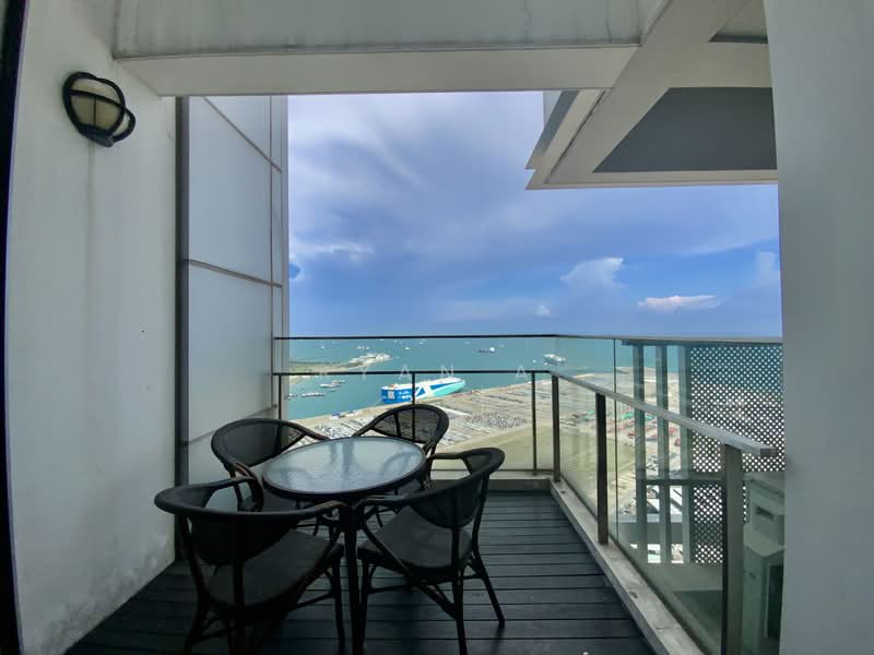 Eon Shenton, 70 Shenton Way, 2 Bedrooms, 667 sqft, Condominium For Rent, by Ryan A, 500136731 - Balcony - PropertyGuru.com.sg
