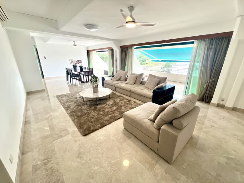 pepys hill condo 3200sqft single level apartment at pasir pakang station, , 4 Bedrooms, 3,200 sqft, Apartment For Rent, by Ben Lee, 500136767 - Living Room - PropertyGuru.com.sg