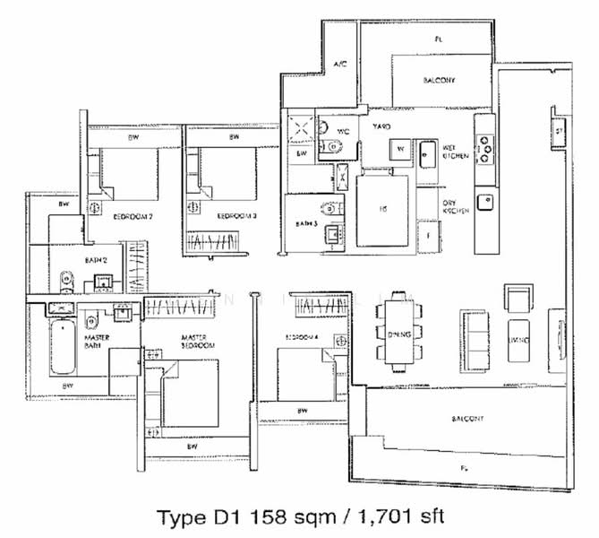 Trevista, 25 Lorong 3 Toa Payoh, 4 Bedrooms, 1,700 sqft, Condominium For Sale, by Dennis Lim, 500136791 - PropertyGuru.com.sg