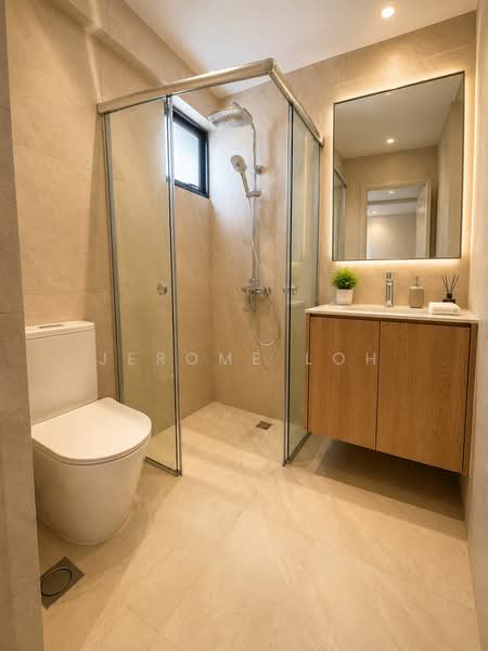 Studio @ Eunos / Kembangan MRT, , Studio, 350 sqft, Walk-up Apartment For Rent, by Jerome Loh, 500136824 - Bathroom - PropertyGuru.com.sg