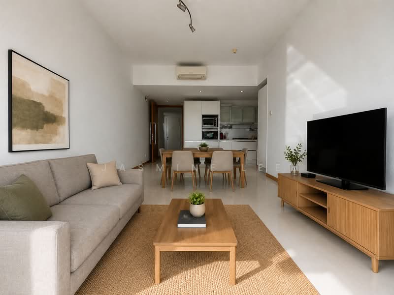 Leonie Suites, 21 Leonie Hill, 2 Bedrooms, 936 sqft, Apartment For Rent, by Jasmine Lee, 500136829 - Living Room - PropertyGuru.com.sg