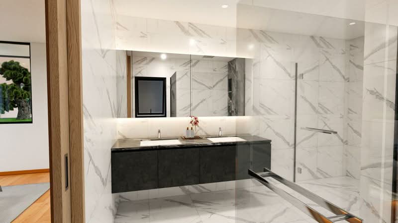 Brand New 4-Storeys Bespoke Designer Semi Detached | TOP Soon, , 6 Bedrooms, 7,460 sqft, Semi-Detached House For Sale, by Angelina Tan, 500136830 - Bathroom - PropertyGuru.com.sg