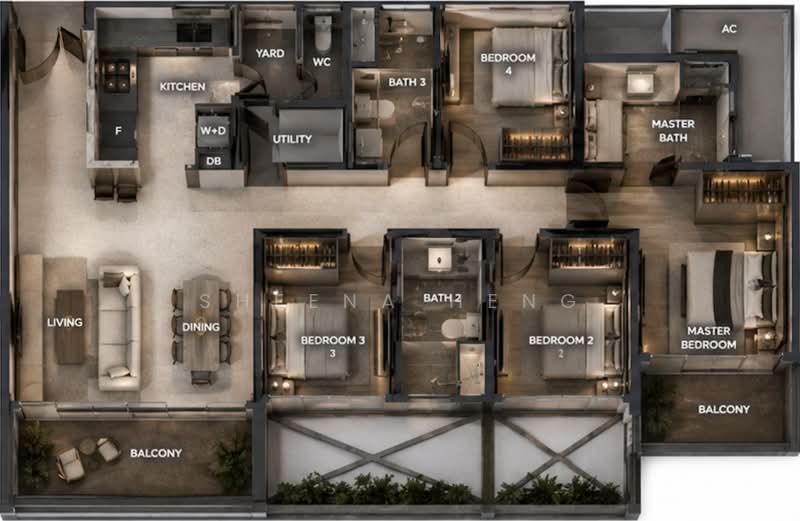 The Jovell, 13 Flora Drive, 4 Bedrooms, 1,270 sqft, Condominium For Sale, by Sheena Heng, 500136846 - Kitchen - PropertyGuru.com.sg