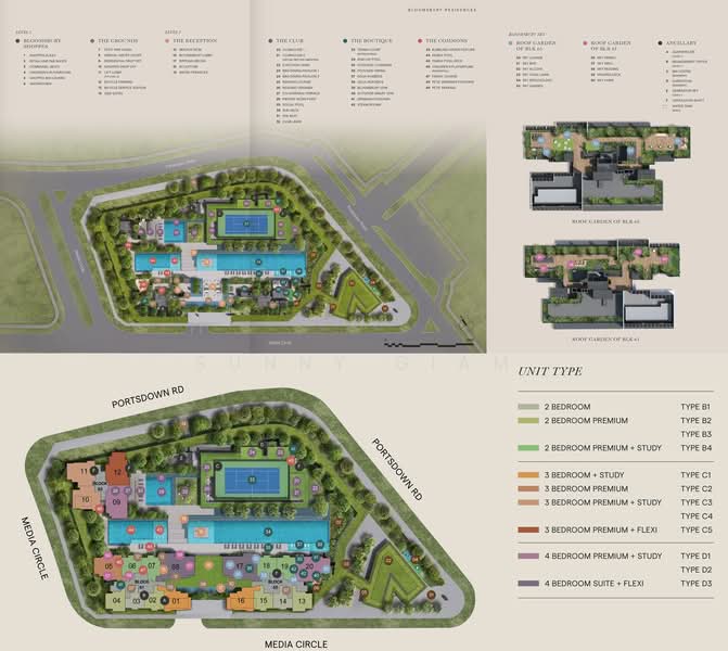 Bloomsbury Residences, 61 Media Circle, 4 Bedrooms, 1,421 sqft, Condominium For Sale, by Sunny Giam, 500136847 - Exterior - PropertyGuru.com.sg