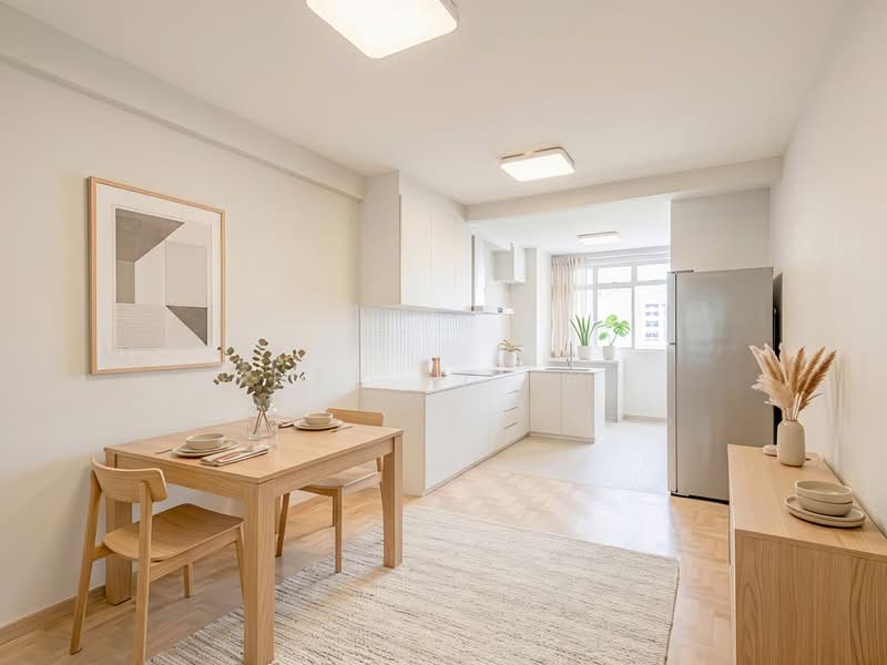 157 Woodlands Street 13, 157 Woodlands Street 13, 2 Bedrooms, 786 sqft, HDB Flat For Sale, by Sher Li Toh, 500136924 - Kitchen - PropertyGuru.com.sg