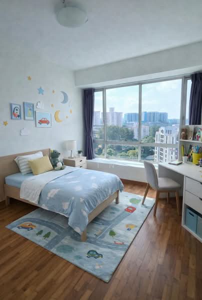 Caspian, 54 Lakeside Drive, 3 Bedrooms, 1,001 sqft, Condominium For Rent, by Ng Han Min, 500136951 - Bedroom - PropertyGuru.com.sg