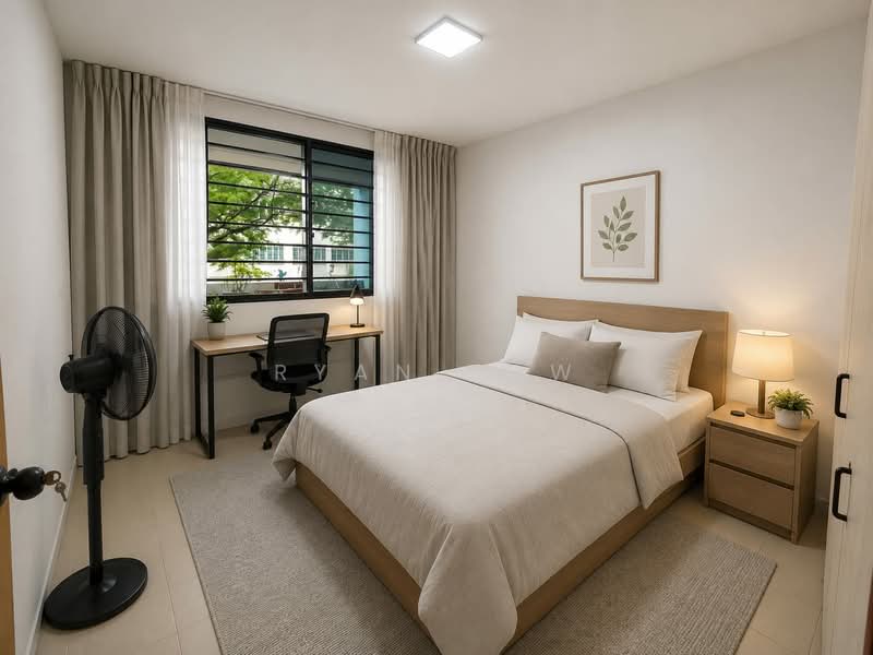 232 Serangoon Avenue 3, 232 Serangoon Avenue 3, 3 Bedrooms, 904 sqft, HDB Flat For Sale, by Ryan Low, 500136974 - Bedroom - PropertyGuru.com.sg