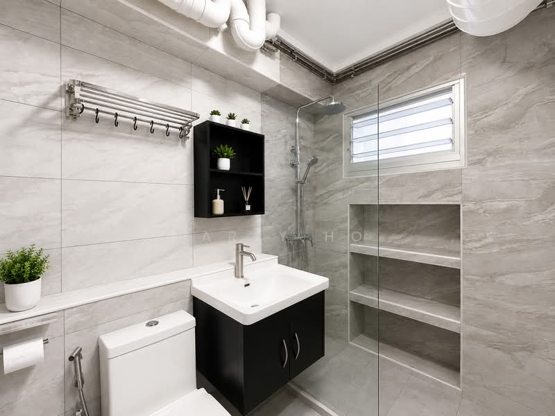 271 Choa Chu Kang Avenue 2, 271 Choa Chu Kang Avenue 2, 4 Bedrooms, 1,636 sqft, HDB Flat For Sale, by Barry Ho, 500137016 - Bathroom - PropertyGuru.com.sg