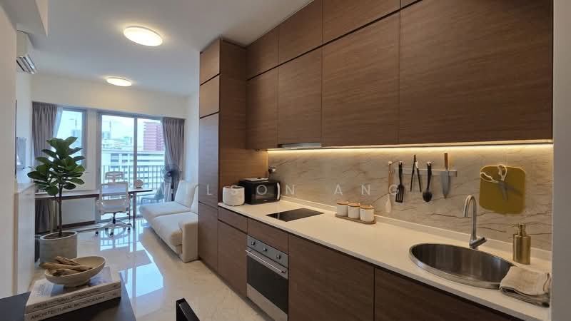 Queens Peak, 1 Dundee Road, 1 Bedroom, 431 sqft, Condominium For Sale, by Wilson Ang, 500137018 - Kitchen - PropertyGuru.com.sg