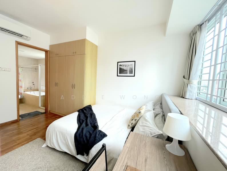 Master Bedroom | Near Mapletree Business Park, One-North, Science Park & NUS | Condo Facilities, , Room Rental, 240 sqft, Condominium For Rent, by Addie Wong, 500137030 - Bedroom - PropertyGuru.com.sg