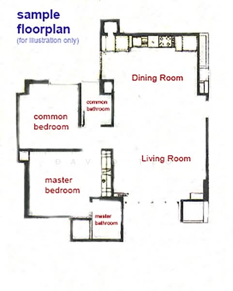 J C Draycott, 34 Draycott Drive, 2 Bedrooms, 850 sqft, Apartment For Rent, by David Teo, 500137032 - PropertyGuru.com.sg