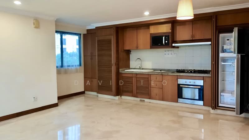J C Draycott, 34 Draycott Drive, 2 Bedrooms, 850 sqft, Apartment For Rent, by David Teo, 500137032 - Dining Room w Open Concept Kitchen - PropertyGuru.com.sg