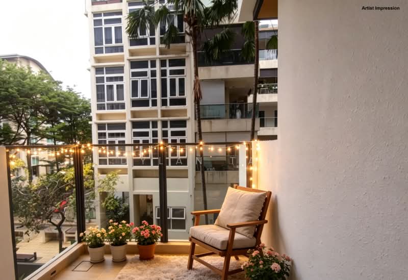 Infini at East Coast, 363 East Coast Road, 3 Bedrooms, 1,066 sqft, Condominium For Sale, by Dylan Tan, 500137042 - Balcony - PropertyGuru.com.sg