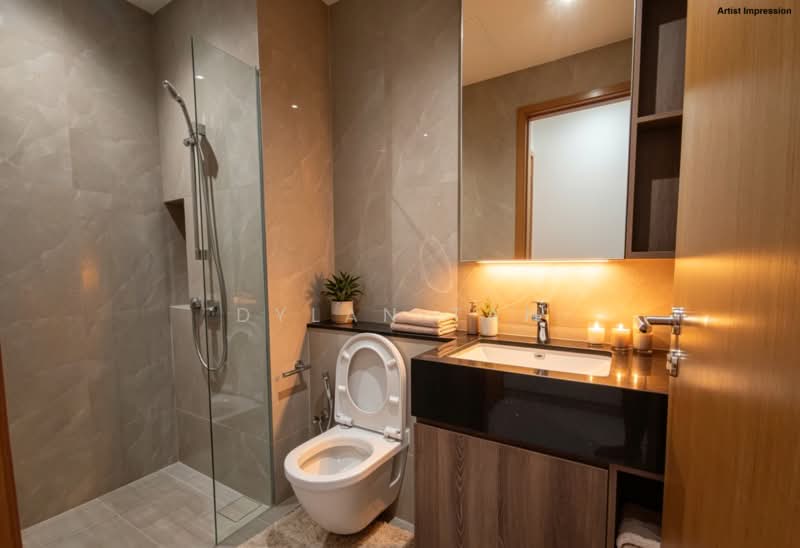 Infini at East Coast, 363 East Coast Road, 3 Bedrooms, 1,066 sqft, Condominium For Sale, by Dylan Tan, 500137042 - Bathroom - PropertyGuru.com.sg