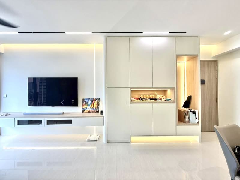 Sol Acres, 22 Choa Chu Kang Grove, 3 Bedrooms, 926 sqft, Executive Condominium For Sale, by Kenneth Yeo, 500137076 - Living Room - PropertyGuru.com.sg