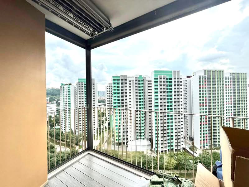 Sol Acres, 22 Choa Chu Kang Grove, 3 Bedrooms, 926 sqft, Executive Condominium For Sale, by Kenneth Yeo, 500137076 - Balcony - PropertyGuru.com.sg