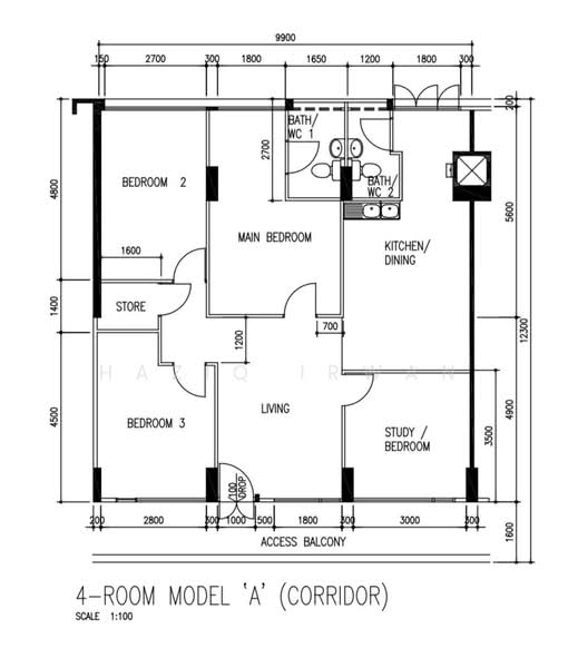 152 Yung Ho Road, 152 Yung Ho Road, 3 Bedrooms, 1,119 sqft, HDB Flat For Sale, by Haziq Irwan, 500137133 - PropertyGuru.com.sg