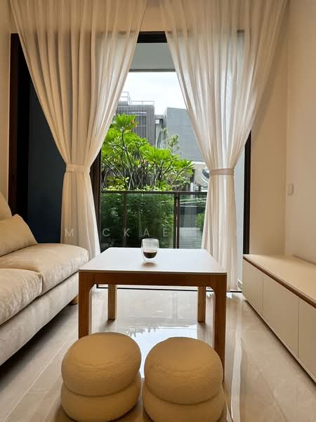 The Botany at Dairy Farm, 5 Dairy Farm Walk, 1 Bedroom, 506 sqft, Condominium For Rent, by Mickael Ng, 500137138 - Living Room - PropertyGuru.com.sg
