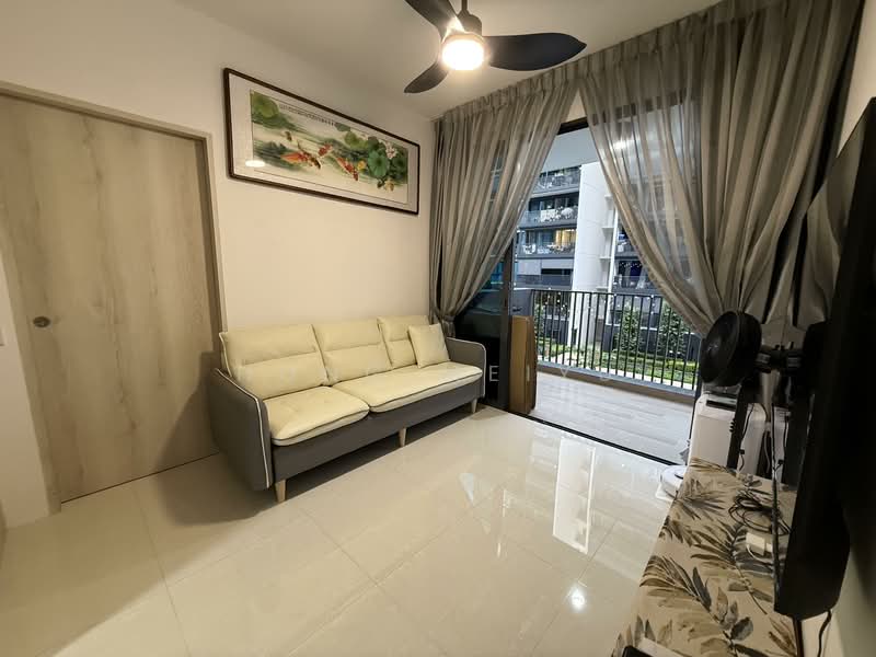 Treasure at Tampines, 57 Tampines Lane, 1 Bedroom, 463 sqft, Condominium For Rent, by Hong Meiyu, 500137156 - Living Room - PropertyGuru.com.sg