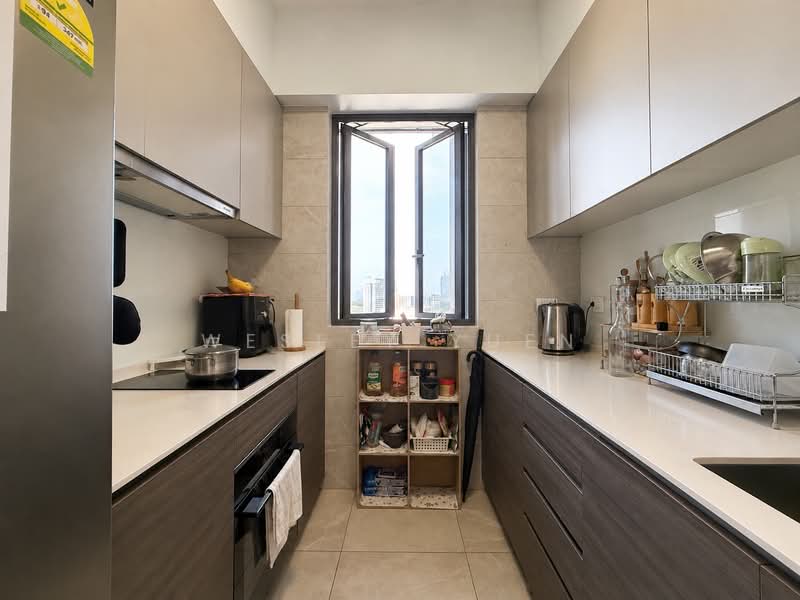 Stirling Residences, 25 Stirling Road, 2 Bedrooms, 764 sqft, Condominium For Rent, by Wesley Yuen, 500137213 - Kitchen - PropertyGuru.com.sg