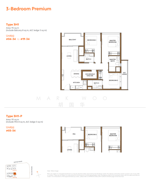 The Collective At One Sophia, , 3 Bedrooms, 1,023 sqft, Condominium For Sale, by MARK WOO 胡国华, 500137226 - PropertyGuru.com.sg