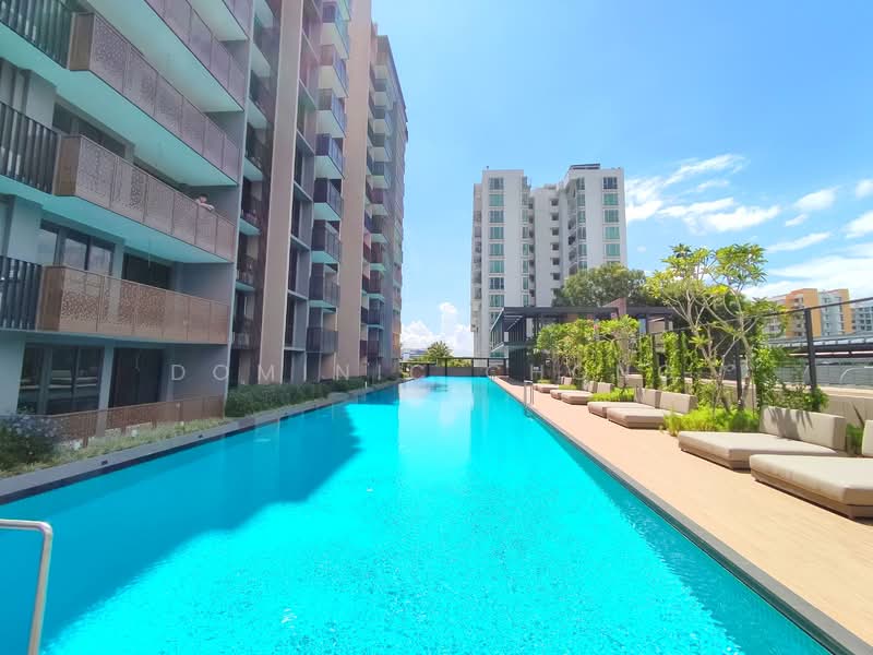 Sceneca Residence, Tanah Merah Kechil Link, 1 Bedroom, 463 sqft, Condominium For Rent, by Dominic Chong, 500137228 - 50m lap pool - PropertyGuru.com.sg