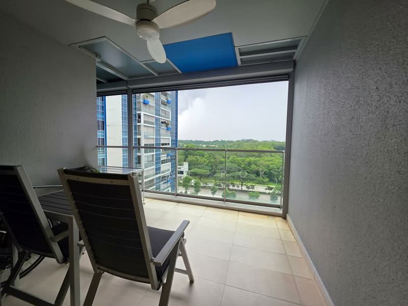 The Santorini, 31 Tampines Street 86, 3 Bedrooms, 1,108 sqft, Condominium For Sale, by Gene Pok, 500137240 - Balcony - PropertyGuru.com.sg
