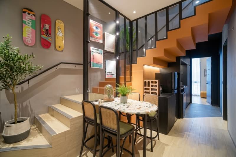 Mber, 2 Teck Chye Terrace, 1 Bedroom, 173 sqft, Apartment For Rent, by Kai Chen, 500137242 - Communal Dining Area - PropertyGuru.com.sg