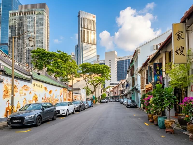 💦 Amoy Street, Telok Ayer St ❤️Vibrant #02 cheerful spaces 💦shophouse, Telok Ayer Street / Amoy Street / Stanley Street, 1,800 sqft, Office For Rent, by Sophia Ho, 500137267 - Exterior - CommercialGuru.com.sg