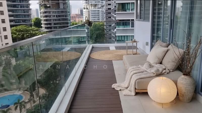 Luma, 6 River Valley Grove, 2 Bedrooms, 907 sqft, Condominium For Sale, by Raina Chowdhury, 500137273 - Balcony - PropertyGuru.com.sg