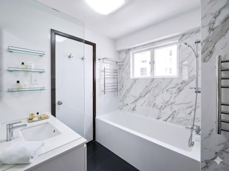 Melville Park, 12 Simei Street 1, 3 Bedrooms, 1,346 sqft, Apartment For Sale, by Yuki Yeoh, 500137280 - Bathroom - PropertyGuru.com.sg
