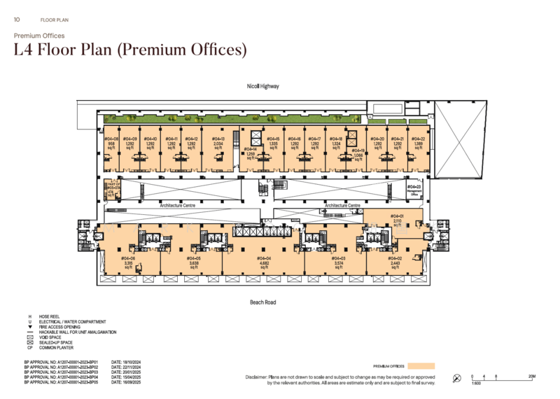 The Golden Mile, 800 Beach Road, 904 sqft, Office For Sale, by MARK WOO 胡国华, 500137342 - CommercialGuru.com.sg