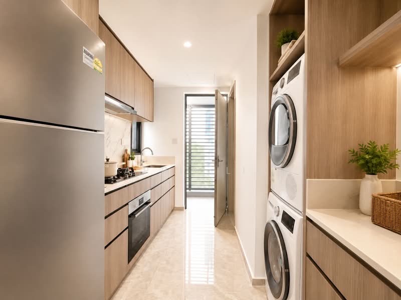 Bartley Vue, 6 Jalan Bunga Rampai, 3 Bedrooms, 947 sqft, Condominium For Sale, by April Liu, 500137352 - Kitchen - PropertyGuru.com.sg