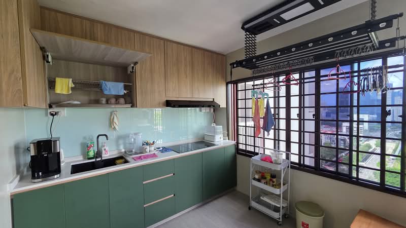 People's Park Complex, 1 Park Road, Room Rental, 180 sqft, Apartment For Rent, by James Chui, 500137355 - Kitchen - PropertyGuru.com.sg