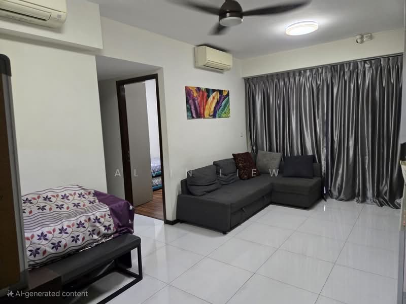 Waterbay, 47B Edgefield Plains, 2 Bedrooms, 800 sqft, Executive Condominium For Rent, by Alvin Liew, 500137371 - Living Room - PropertyGuru.com.sg