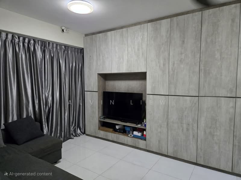 Waterbay, 47B Edgefield Plains, 2 Bedrooms, 800 sqft, Executive Condominium For Rent, by Alvin Liew, 500137371 - Living Room - PropertyGuru.com.sg