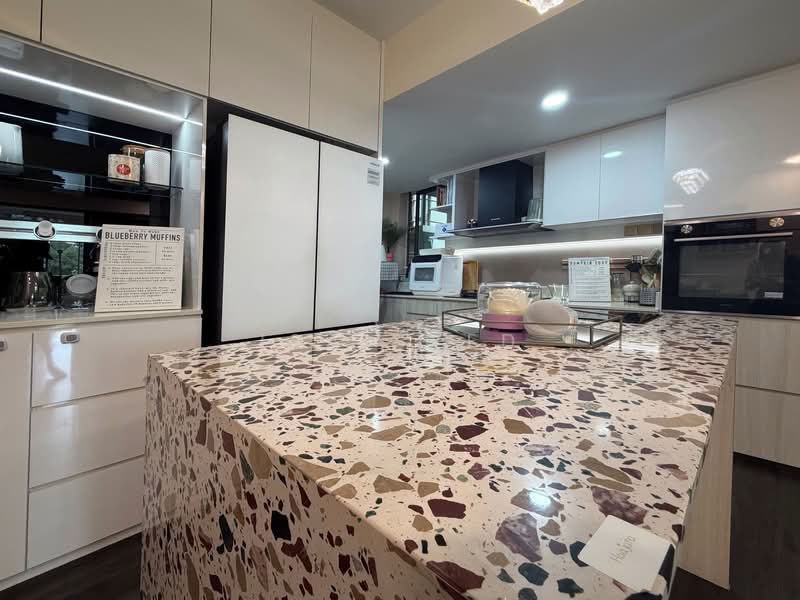 The Terrace, 100 Edgedale Plains, 3 Bedrooms, 1,001 sqft, Executive Condominium For Sale, by Isa Syed, 500137400 - Kitchen - PropertyGuru.com.sg