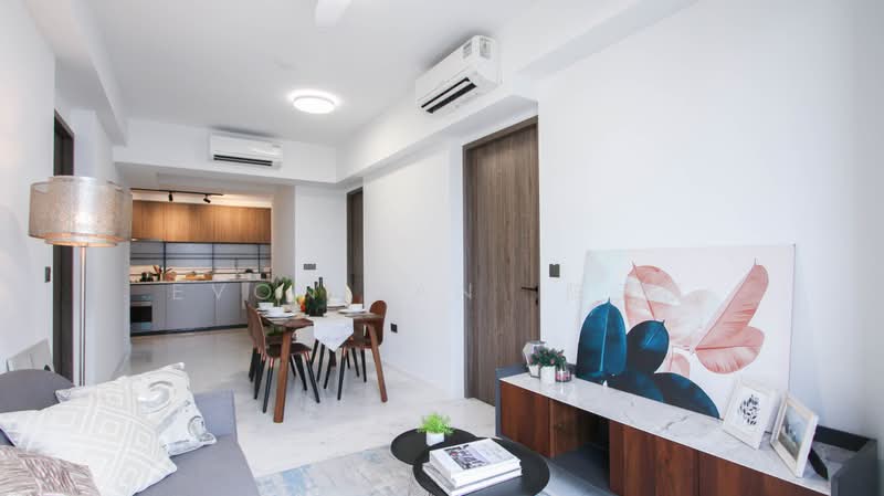 Sceneca Residence, Tanah Merah Kechil Link, 3 Bedrooms, 904 sqft, Condominium For Sale, by Evon Tan 陈玉凤, 500137419 - Living Room - PropertyGuru.com.sg