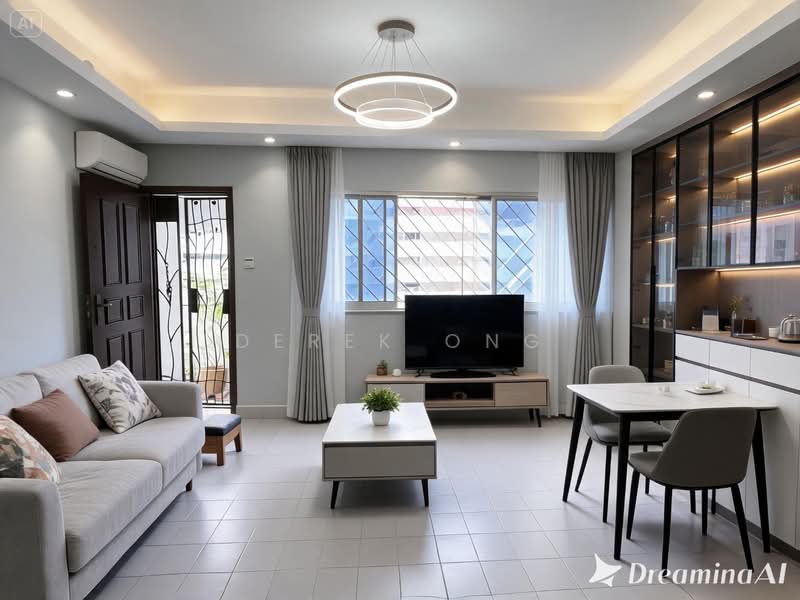 448 Tampines Street 42, 448 Tampines Street 42, 3 Bedrooms, 1,119 sqft, HDB Flat For Sale, by Derek Ong, 500137422 - Living Room - PropertyGuru.com.sg