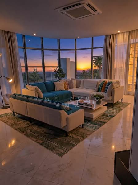 The Edge on Cairnhill, 130 Cairnhill Road, 4 Bedrooms, 2,131 sqft, Condominium For Sale, by Amy Zeng 房姐姐, 500137424 - Living Room - PropertyGuru.com.sg