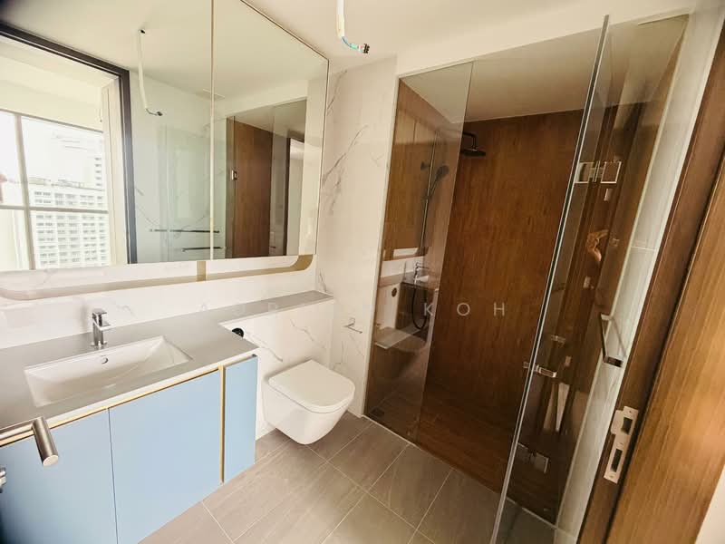 AMO Residence, 23 Ang Mo Kio Rise, 2 Bedrooms, 743 sqft, Condominium For Sale, by Adrian Koh, 500137445 - Bathroom - PropertyGuru.com.sg