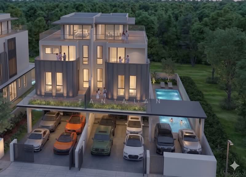 Serangoon Garden Estate, Corfe Place, 6 Bedrooms, 9,422 sqft, Semi-Detached House For Sale, by Tan Alan, 500137470 - Exterior - PropertyGuru.com.sg
